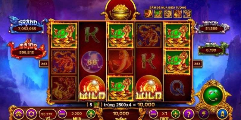 Tổng hợp các siêu phẩm hút khách tại sảnh slots